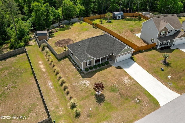 212 Peaceful Ln, Hubert, NC 28539 - bird's eye view