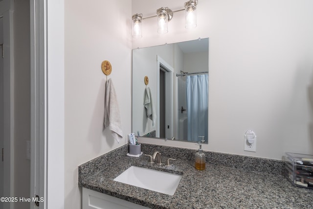 151 Windsor Ln, Edenton, NC 27932 - full bathroom with vanity and curtained shower
