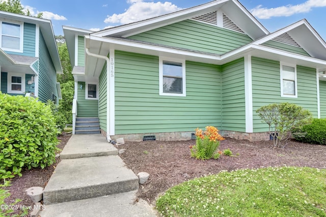 10165 Creekside Dr SE Apt 1, Leland, NC 28451 - view of front facade with crawl space