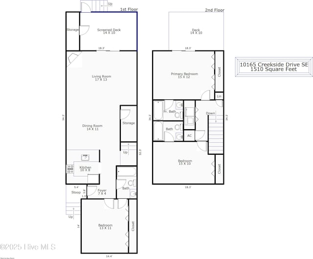 10165 Creekside Dr SE Apt 1, Leland, NC 28451 - room layout