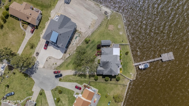 birds eye view of property featuring a residential view
