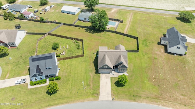 drone / aerial view