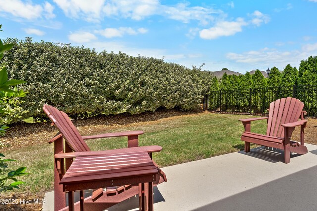2465 Meridian Rd NE, Leland, NC 28451 - view of patio / terrace featuring fence