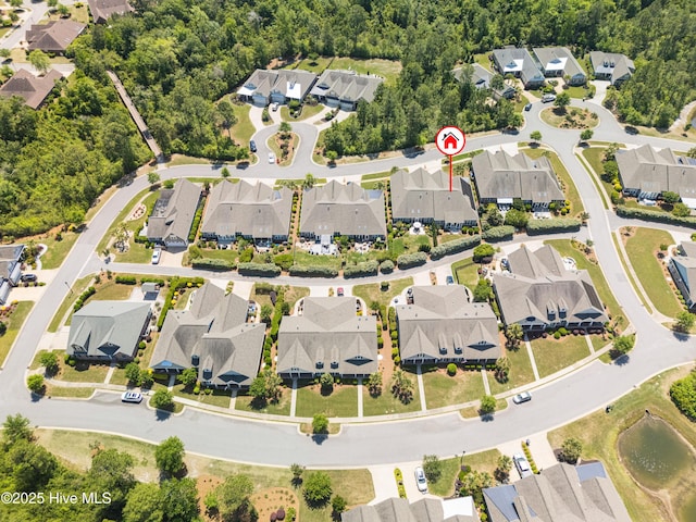 2465 Meridian Rd NE, Leland, NC 28451 - bird's eye view with a residential view