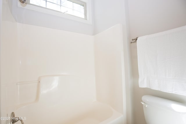 4 Cordelia Way, Vass, NC 28394 - bathroom featuring tub / shower combination and toilet