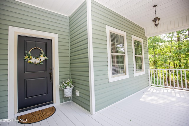 4 Cordelia Way, Vass, NC 28394 - doorway to property with a porch