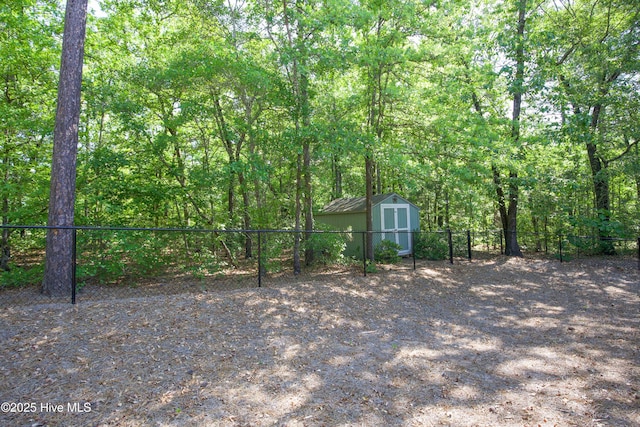 4 Cordelia Way, Vass, NC 28394 - view of yard with fence, an outbuilding, and a shed