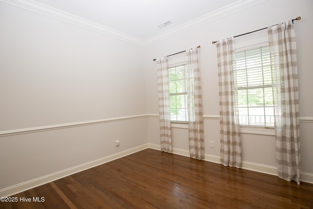 4 Cordelia Way, Vass, NC 28394 - unfurnished room with baseboards, a healthy amount of sunlight, and wood finished floors