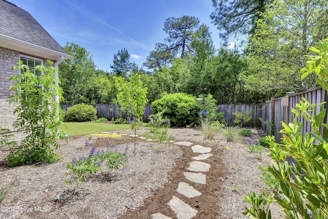 745 Royal Bonnet Dr, Wilmington, NC 28405 - view of yard with a fenced backyard