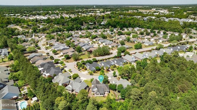 745 Royal Bonnet Dr, Wilmington, NC 28405 - bird's eye view featuring a residential view