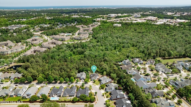 745 Royal Bonnet Dr, Wilmington, NC 28405 - drone / aerial view with a residential view and a view of trees