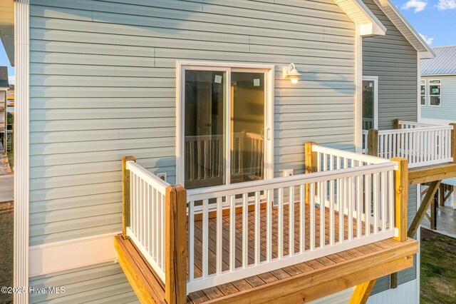 146 Sea Gull Ln, North Topsail Beach, NC 28460 - view of deck