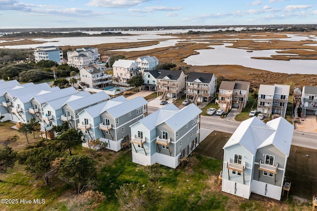 146 Sea Gull Ln, North Topsail Beach, NC 28460 - drone / aerial view with a residential view