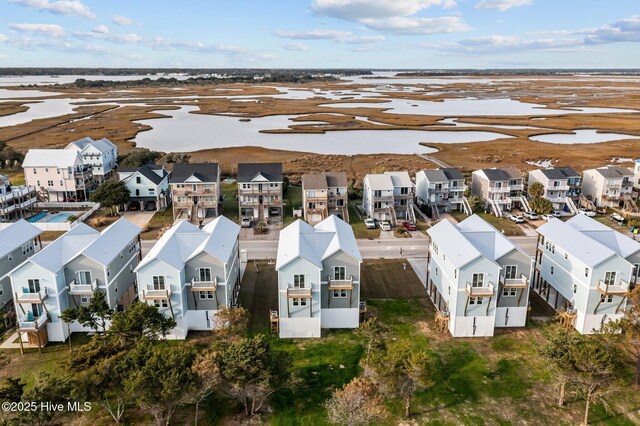 146 Sea Gull Ln, North Topsail Beach, NC 28460 - birds eye view of property with a residential view