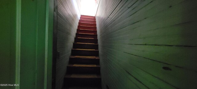 view of stairs