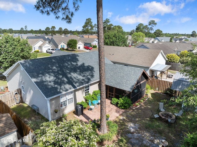 1164 Amber Pines Dr, Leland, NC 28451 - drone / aerial view with a residential view
