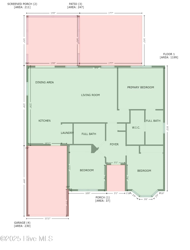 1164 Amber Pines Dr, Leland, NC 28451 - plan