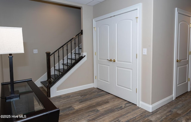118 Dennis Cir W, End, NC 27376 - staircase featuring wood finished floors and baseboards