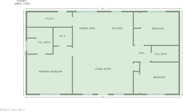 1203 English Colony Pl, Washington, NC 27889 - room layout