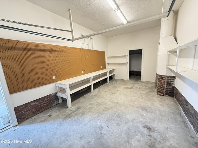 120 Ridgecrest Dr, Mount Olive, NC 28365 - garage featuring a workshop area