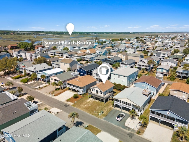 421 35th St, Sunset Beach, NC 28468 - aerial perspective of suburban area