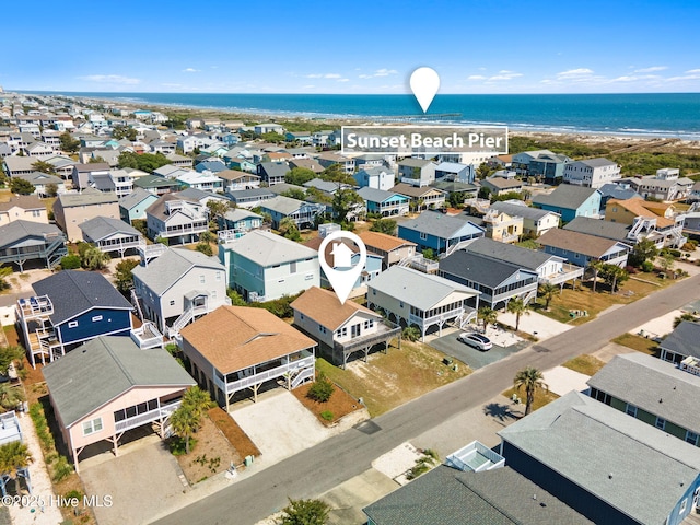 421 35th St, Sunset Beach, NC 28468 - bird's eye view of a nearby body of water