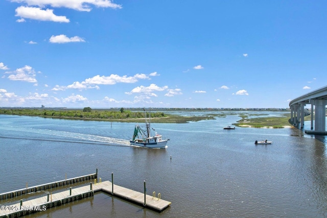 421 35th St, Sunset Beach, NC 28468 - dock with a water view