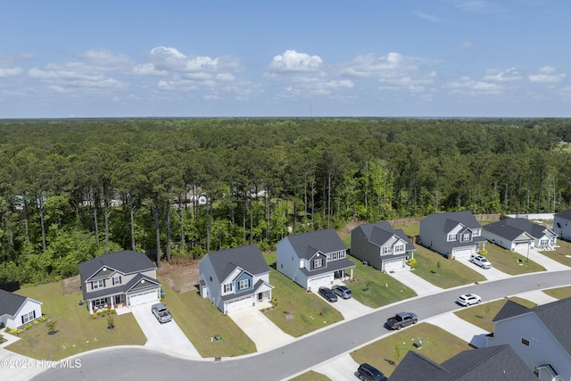 230 Lookout Ln, Sneads Ferry, NC 28460 - drone / aerial view with a residential view