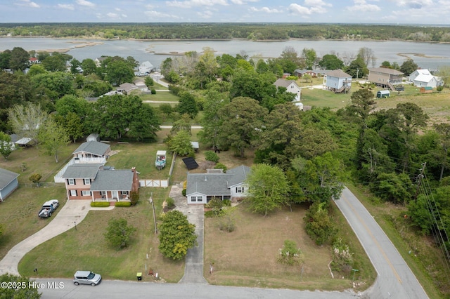 40 Eagle Rock Ln, Hubert, NC 28539 - bird's eye view featuring a water view
