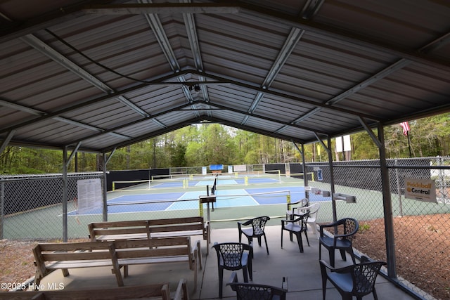 5017 Bucco Reef Rd, New Bern, NC 28560 - view of community featuring a tennis court and fence