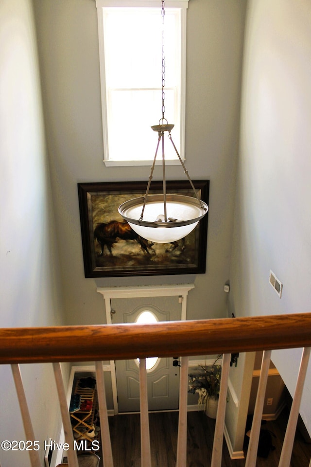 room details featuring wood finished floors