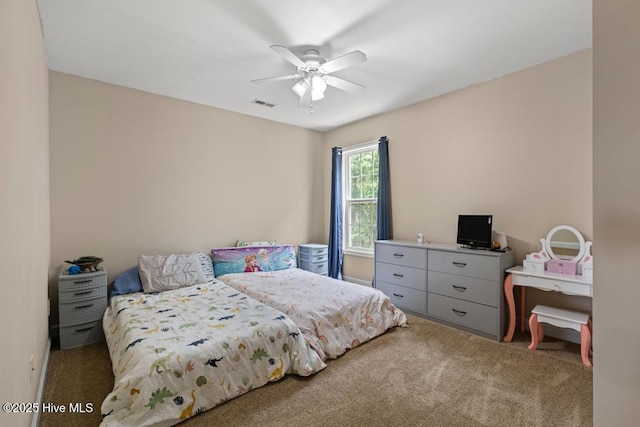 248 Seville St, Jacksonville, NC 28546 - carpeted bedroom featuring ceiling fan