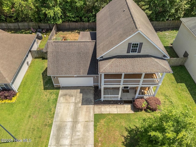 248 Seville St, Jacksonville, NC 28546 - aerial view of property and surrounding area