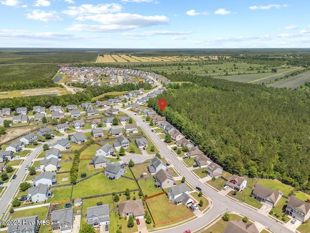 248 Seville St, Jacksonville, NC 28546 - aerial overview of property's location with nearby suburban area