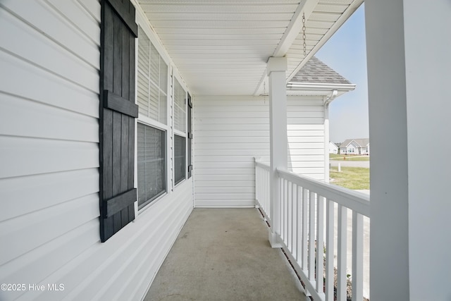 101 Whitetail Ct, South Mills, NC 27976 - balcony featuring a porch