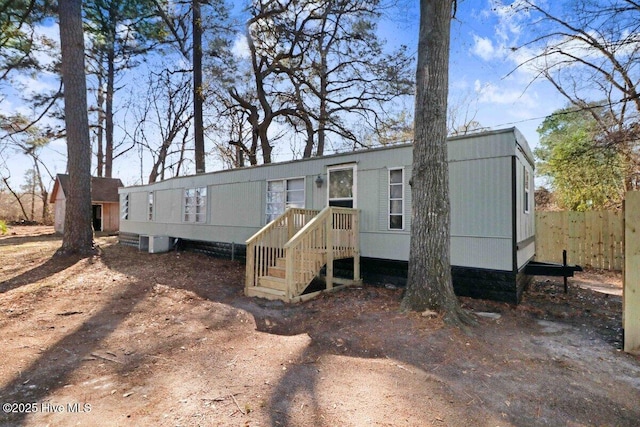 3210 Central Heights Rd, Goldsboro, NC 27534 - manufactured / mobile home with central AC and fence