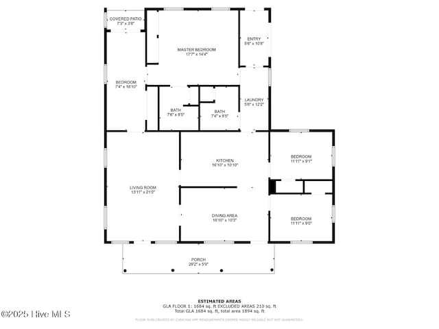3210 Central Heights Rd, Goldsboro, NC 27534 - view of layout