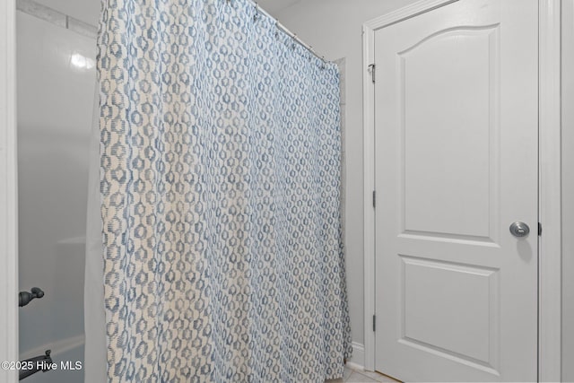 224 Pristine Ct, West End, NC 27376 - bathroom featuring a shower with curtain