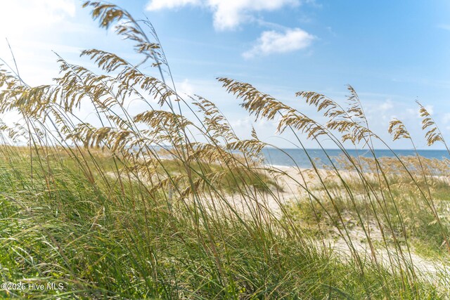 2005 E Oak Island Dr, Oak Island, NC 28465 - view of water feature featuring a beach view