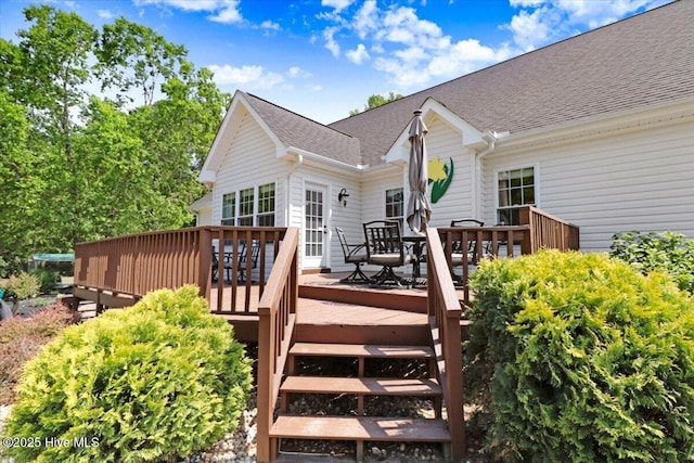 1171 Airport Rd, Pikeville, NC 27863 - view of wooden terrace
