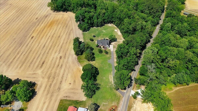 1171 Airport Rd, Pikeville, NC 27863 - birds eye view of property with a rural view