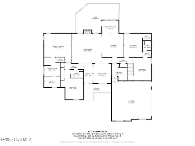 1171 Airport Rd, Pikeville, NC 27863 - view of layout