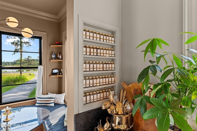 628 E Harborside Rd, Oriental, NC 28571 - interior space featuring ornamental molding