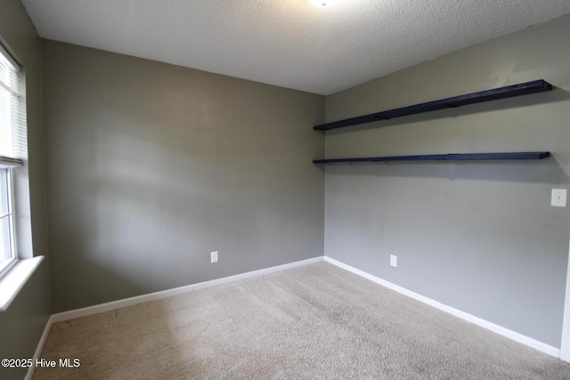 205 S Creek Dr, Jacksonville, NC 28540 - carpeted empty room featuring plenty of natural light, baseboards, and a textured ceiling