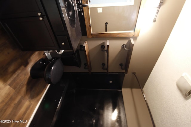 205 S Creek Dr, Jacksonville, NC 28540 - bathroom featuring wood finished floors