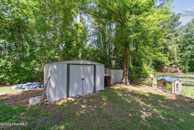 2686 Idlebrook Cir, Midway Park, NC 28544 - view of shed