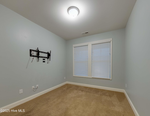5225 National Garden Trl, Winnabow, NC 28479 - unfurnished room featuring baseboards, carpet, and visible vents
