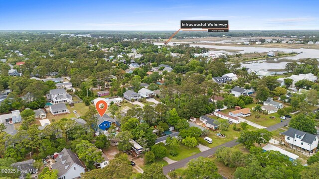 226 NE 64th St, Oak Island, NC 28465 - view of property location with nearby suburban area and a large body of water