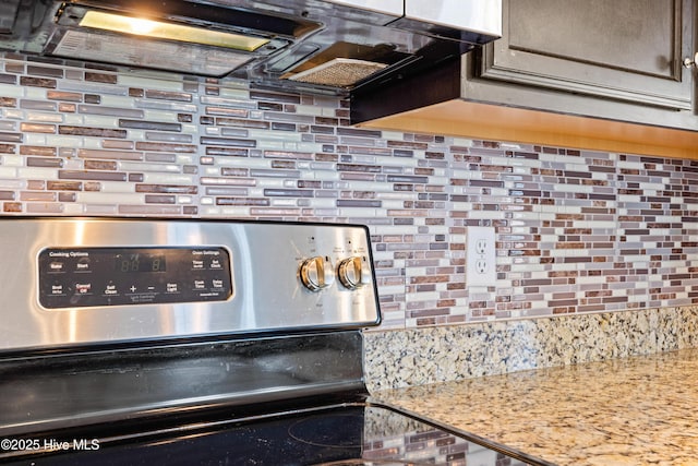 room details with backsplash