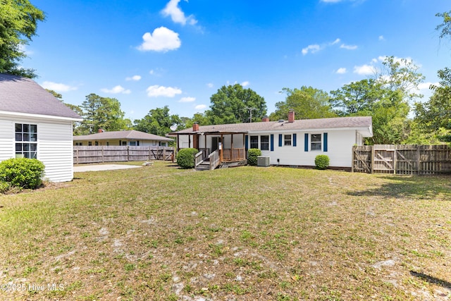 814 Latimer Dr, Wilmington, NC 28403 - back of house with cooling unit
